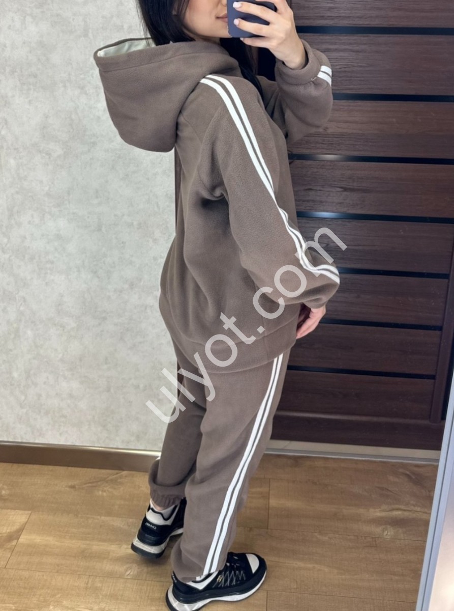КОСТЮМ (42-52) ФЛИС МАНЖЕТ МОККО 105