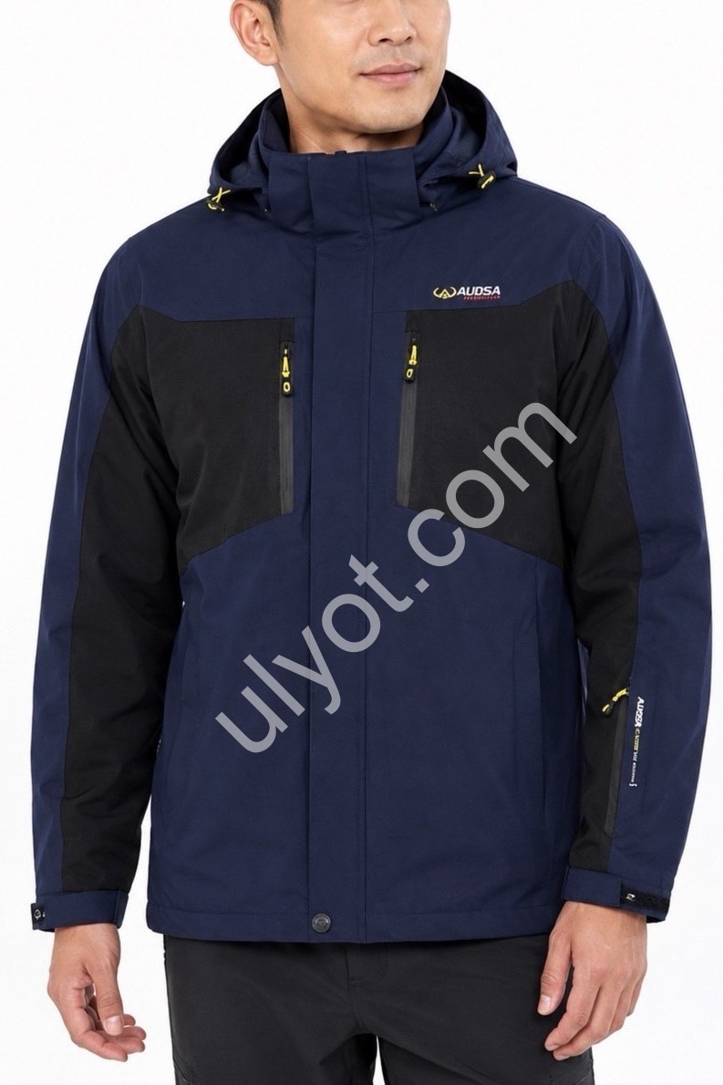 КУРТКА AUDSA (2XL-6XL) Т.СИНІЙ 26023