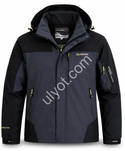 КУРТКА AUDSA (M-3XL) ГРАФІТ 26008