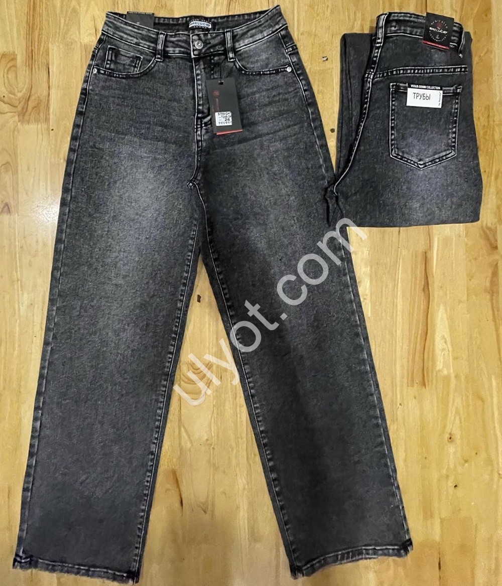 ДЖИНСЫ RELUCKY (25-30) ГРАФИТ T248-3