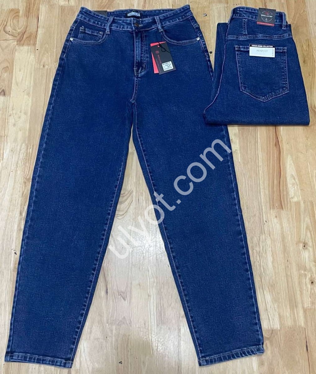 ДЖИНСЫ RELUCKY (31-38) Т.СИНИЙ M0815-3