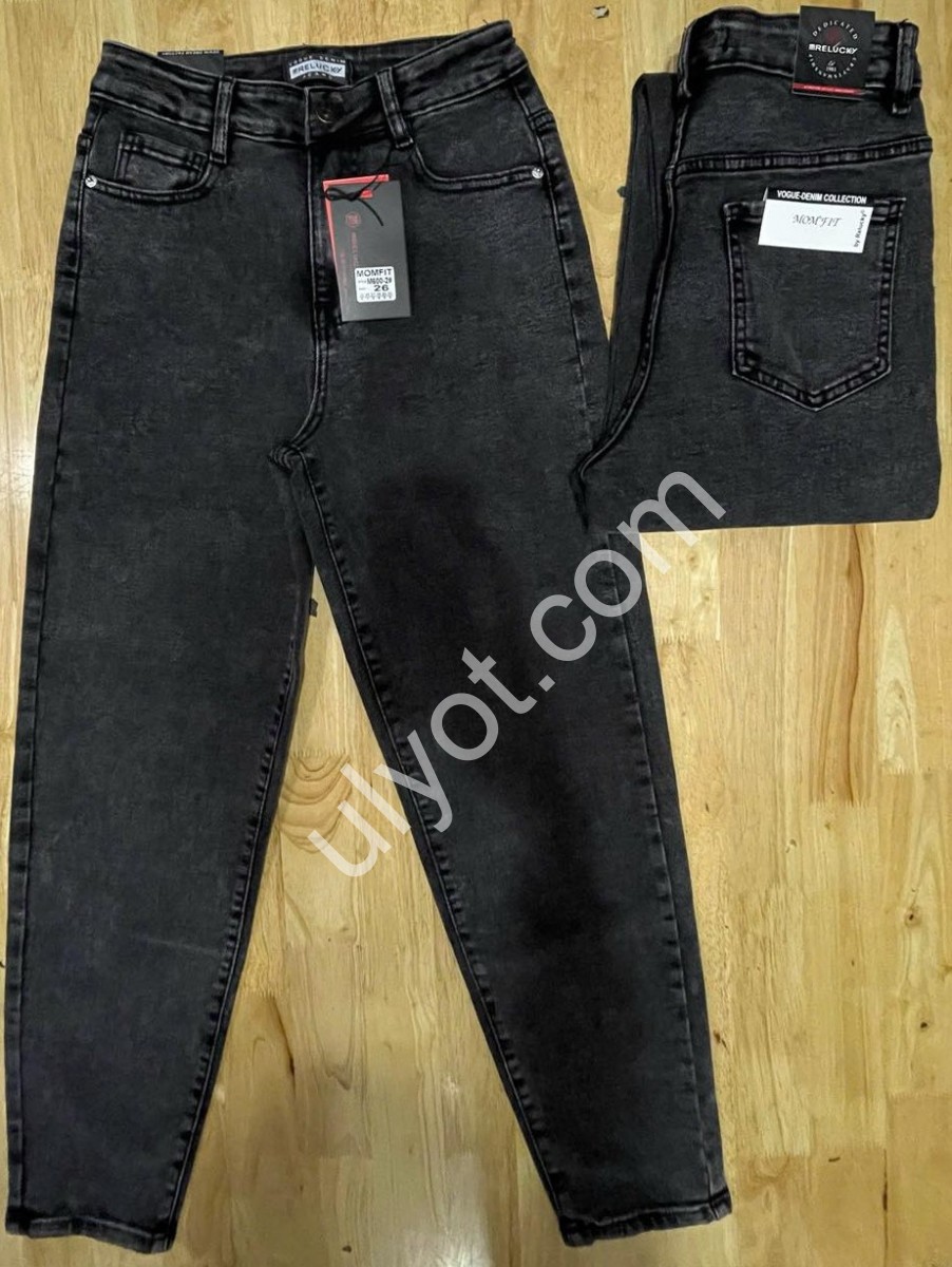 ДЖИНСЫ RELUCKY (25-30) ГРАФИТ M600-2