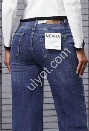 ДЖИНСЫ M.SARA (L-5XL) Т.СИНИЙ 232-3