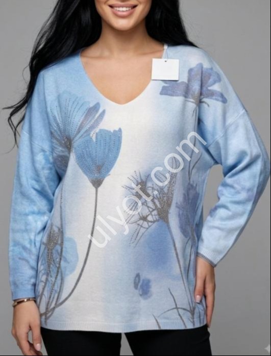 ДЖЕМПЕР (ONE SIZE 50-54) МІКС 25225