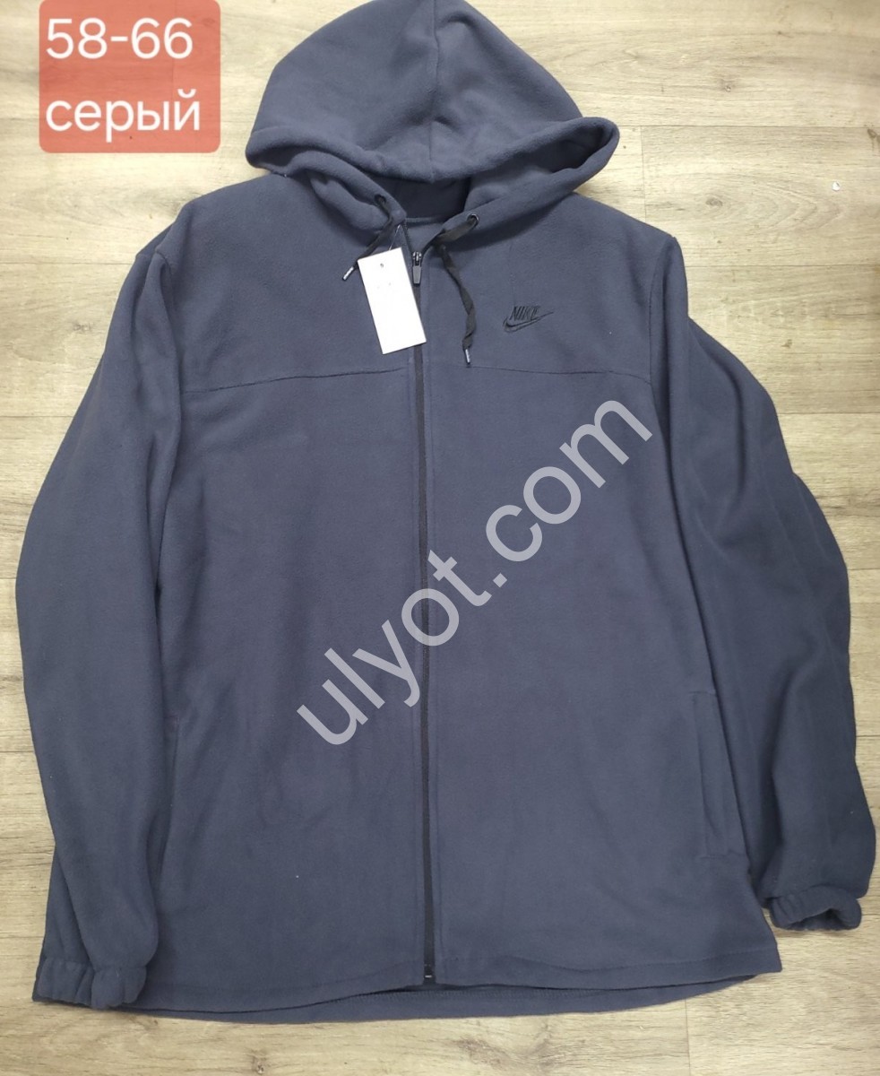 Толстовка N02 (58-66) ФЛІС СІРИЙ