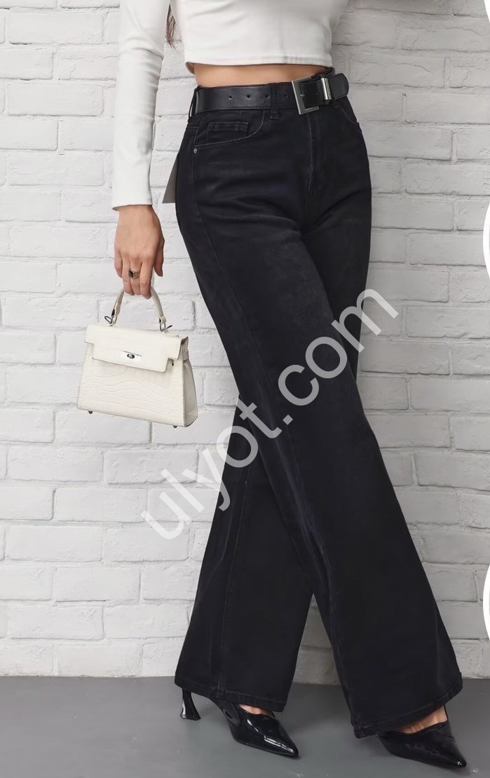 ДЖИНСИ M.SARA (XS-XL) ЧОРНИЙ 5137-A