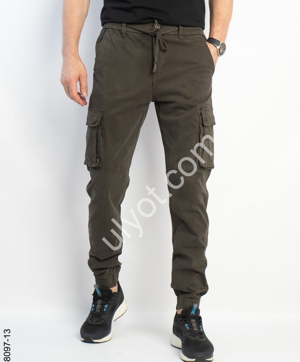 ШТАНИ (30-40) КАРГО ХАКІ 8097-13