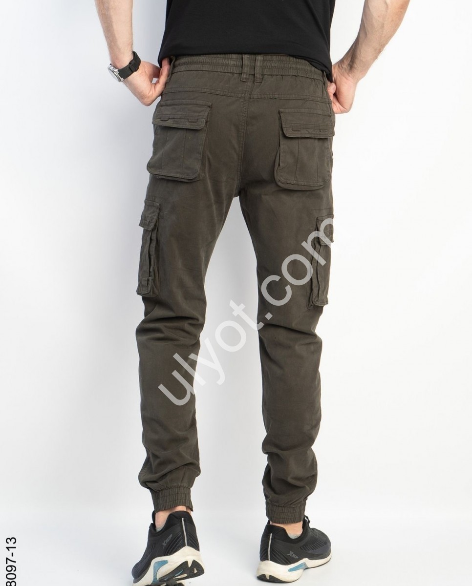 ШТАНИ (30-40) КАРГО ХАКІ 8097-13