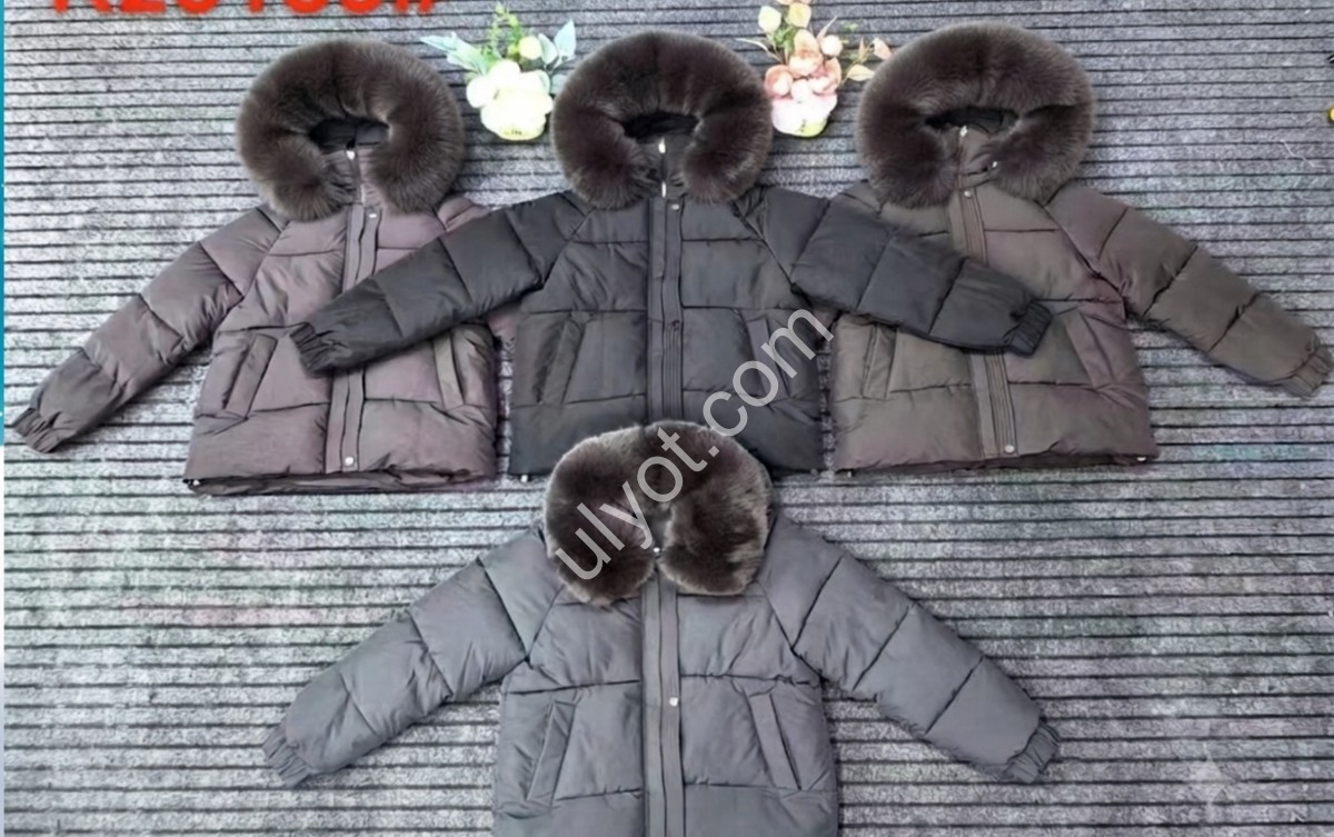 КУРТКА (M-XL) СІРИЙ K26185