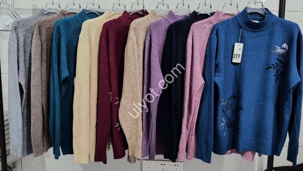 СВИТЕР (ONE SIZE 52-56) МИКС 833