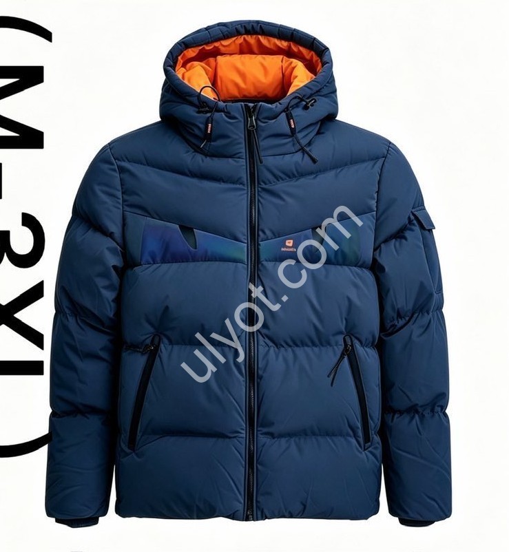 КУРТКА AUDSA (M-3XL) СИНИЙ 266