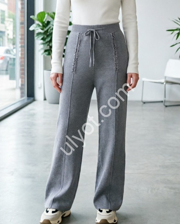 БРЮКИ (ONE SIZE ) ПРЯМОЙ ЧЕРНЫЙ DM-20