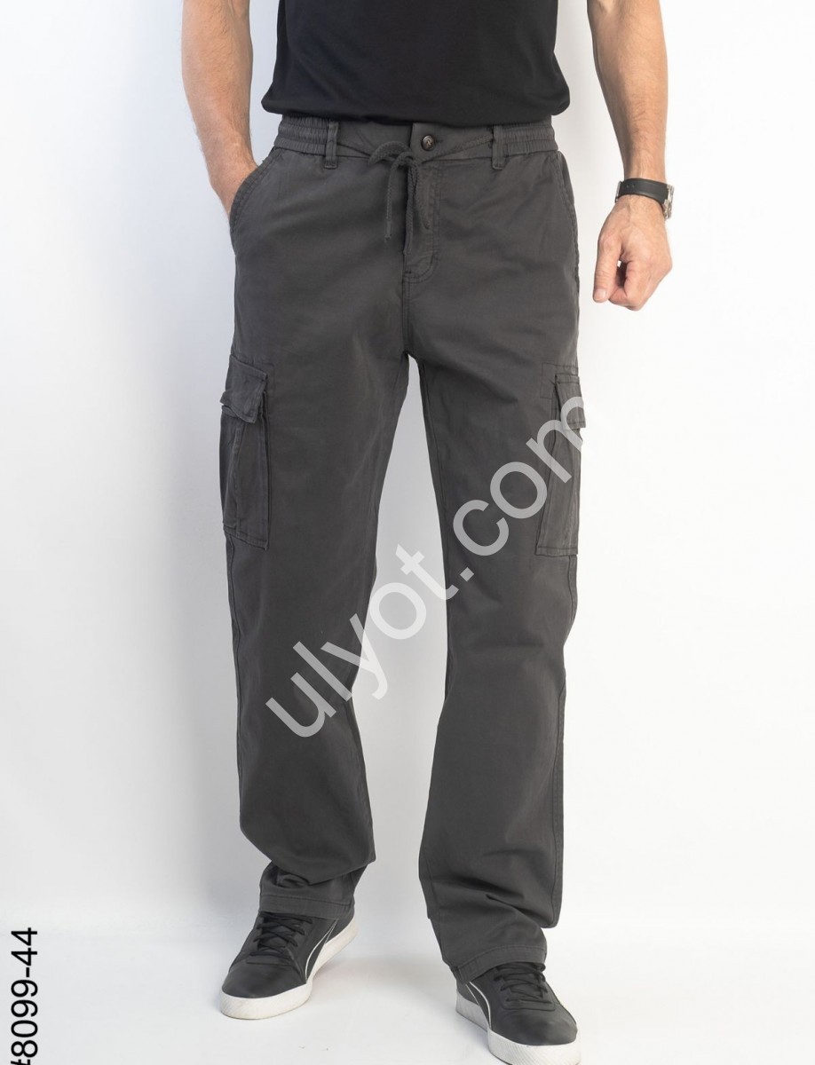 ШТАНИ (32-40) КАРГО Т.СІРИЙ 8099-44
