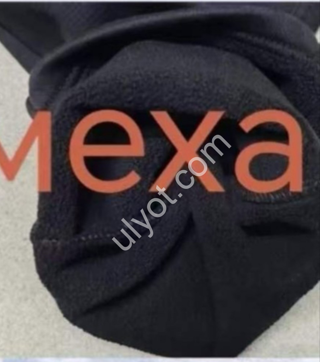 ШТАНИ (3XL-6XL) Хутро ПРЯМЕ ЧОРНЕ 4111-10