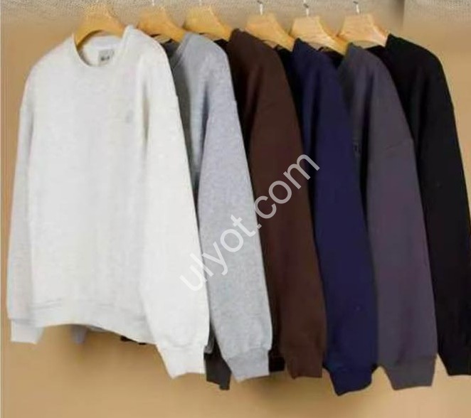 СВИТШОТ JJF (L-4XL) МИКРОМЕХ Т.СИНИЙ 7701
