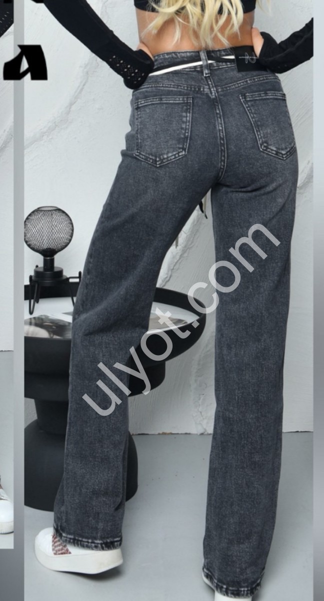 ДЖИНСЫ LIANA (25-30) ГРАФИТ 1073