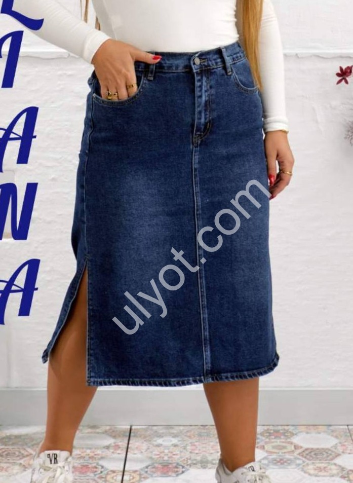 Спідниця LIANA (32-42) СИНІЙ 516