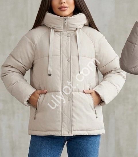 КУРТКА (M-2XL) МОЛОЧНЫЙ 2125