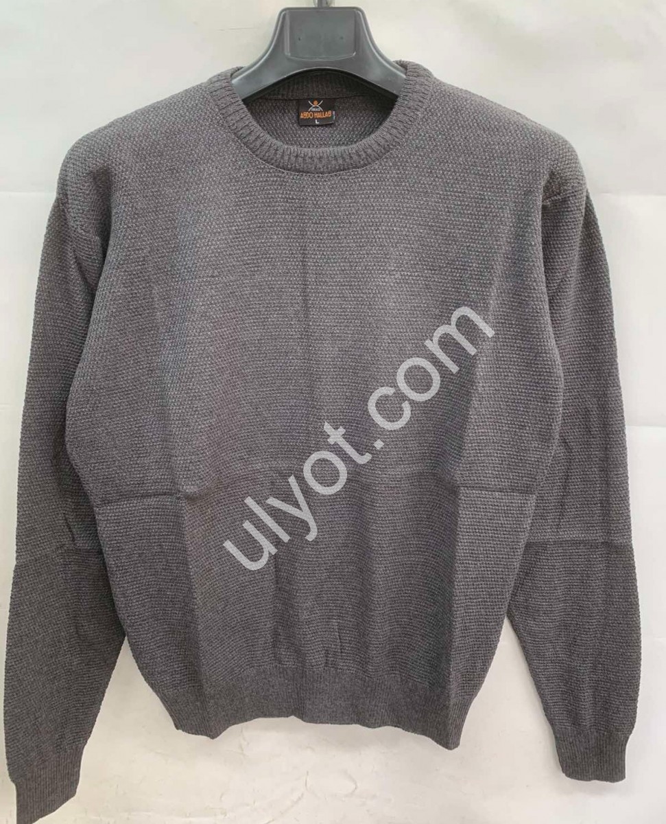 СВИТЕР (L-2XL) СЕРЫЙ M895