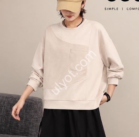 СВІТШОТ (ONE SIZE ) МІКС 6868