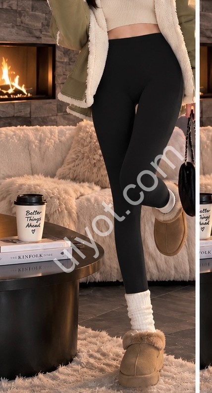 ЛОСИНЫ (S-XL) ФЛИС ЧЕРНЫЙ B9975