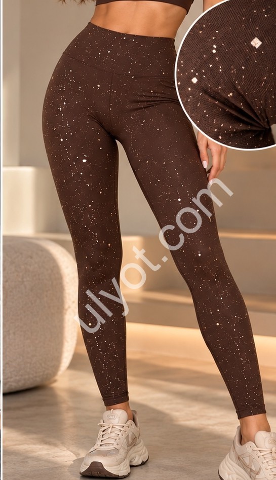 ЛОСИНЫ (S-XL) ФЛИС БЛЕСТКИ ШОКОЛАД L0618