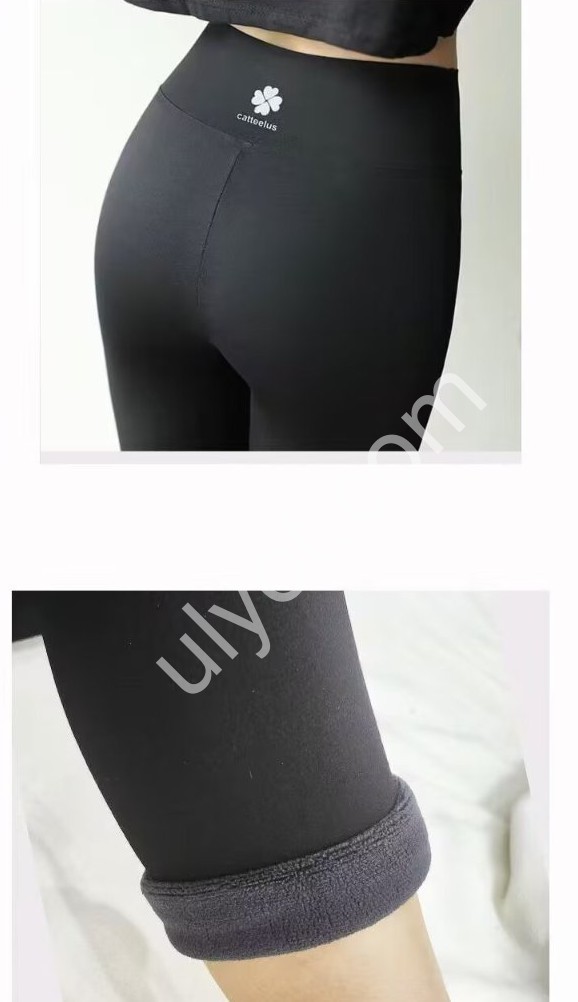 ЛОСИНЫ (L-2XL) ФЛИС ЧЕРНЫЙ 2946