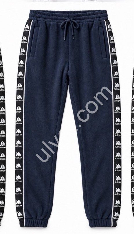 СПОРТ.ШТАНИ (M-3XL) ПЛЮШ МАНЖЕТ Т.СИНІЙ 292