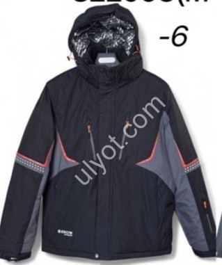 КУРТКА ТЕРМО (M-3XL) ЧОРНИЙ 22098-6