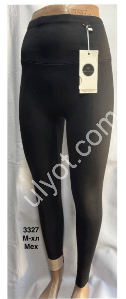 ЛОСИНЫ (M-XL) МЕХ ЧЕРНЫЙ 3327