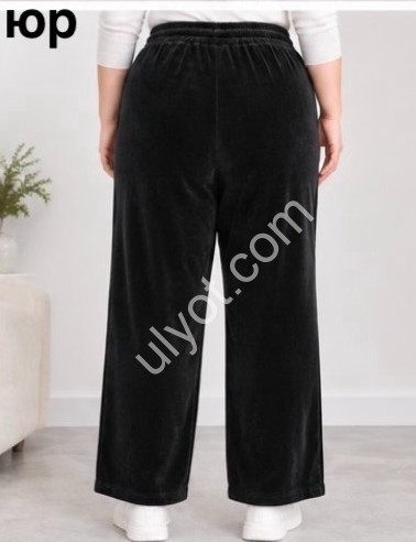 ШТАНИ (3XL-7XL) ЧОРНИЙ 9627