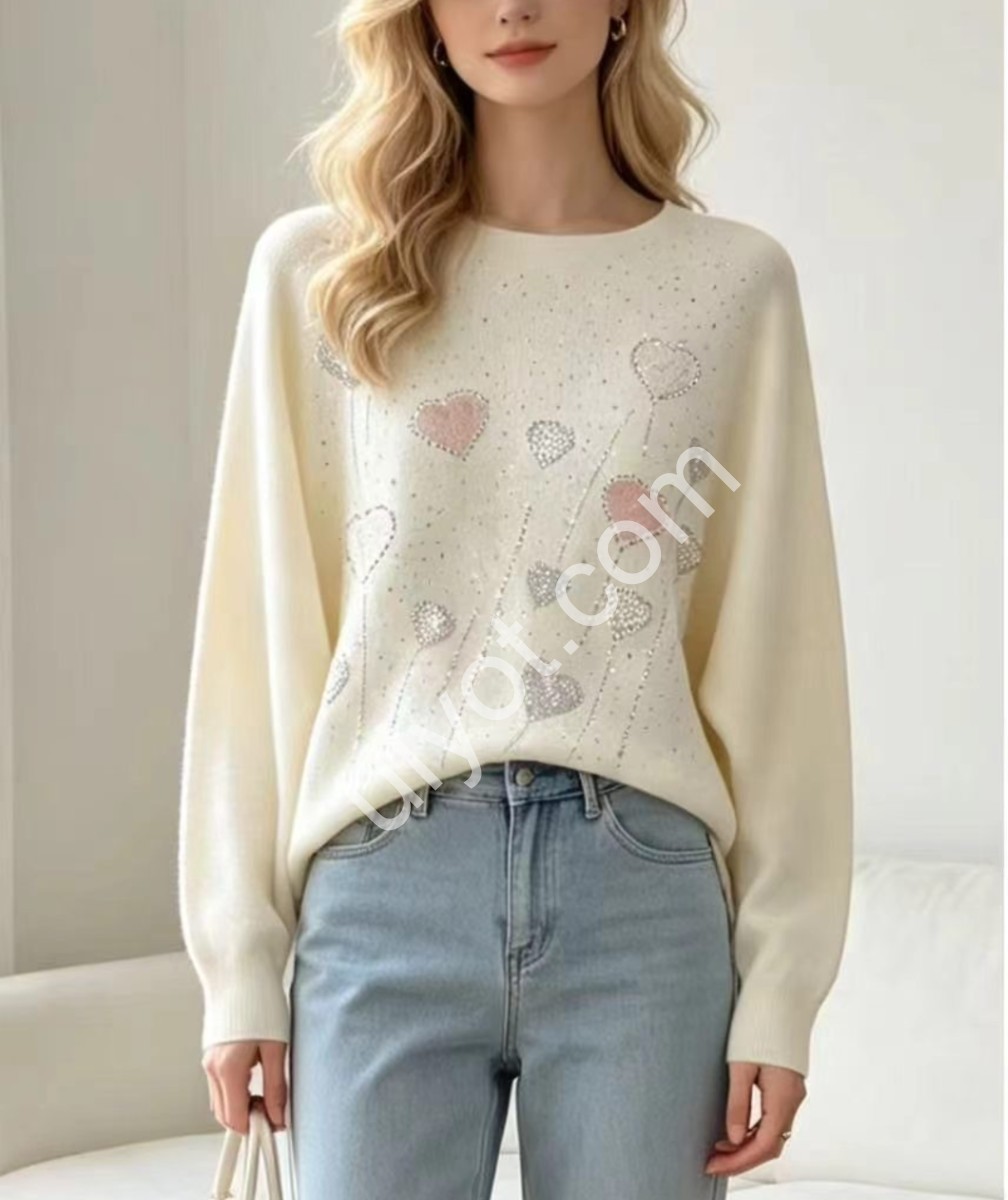 СВІТЕР (ONE SIZE 48-50) МІКС LC6616