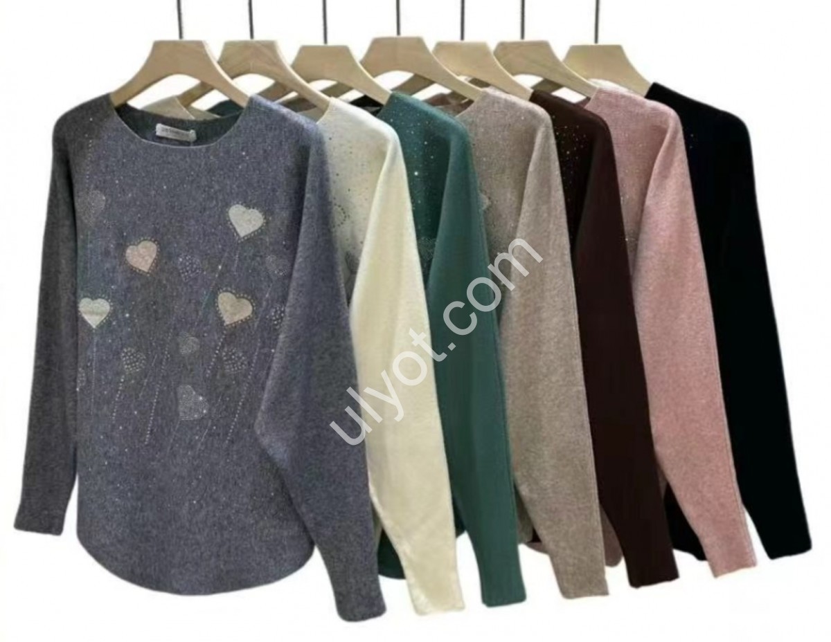 СВІТЕР (ONE SIZE 48-50) МІКС LC6616