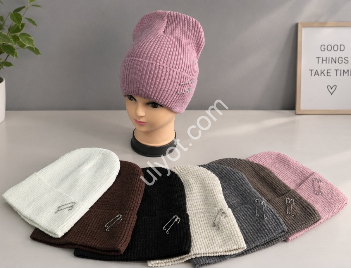 ШАПКА (ONE SIZE 56-59) БУЛАВКА ФЛІС МІКС
