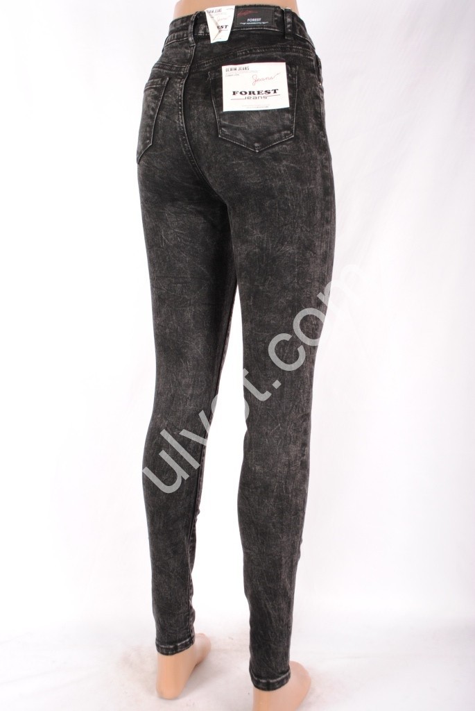 Фото 3 ДЖИНСИ FOREST JEANS (25-30) ГРАФІТ Z5689