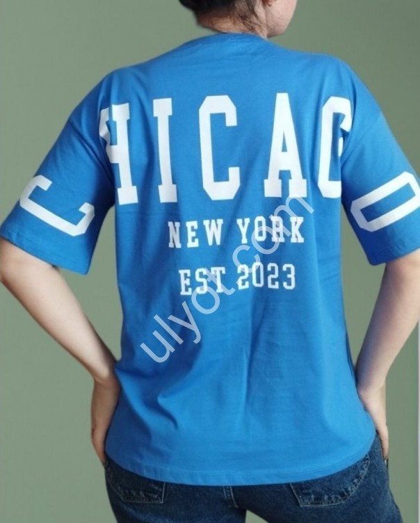 ФУТБОЛКА CHICAGO (S-L) СИНИЙ 