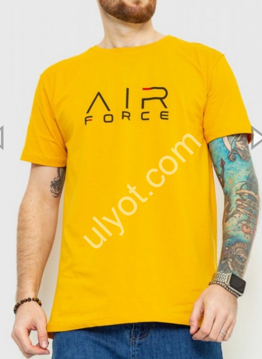 ФУТБОЛКА FORS (2XL-6XL) ГОРЧИЦА 
