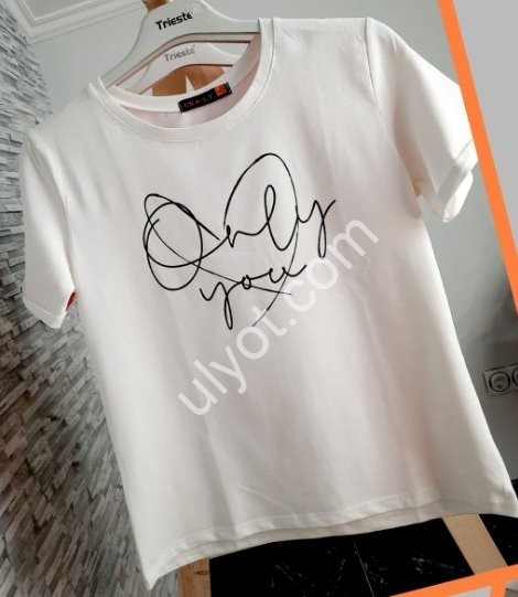 ФУТБОЛКА ONLY YOU (S-XL) БЕЛЫЙ 