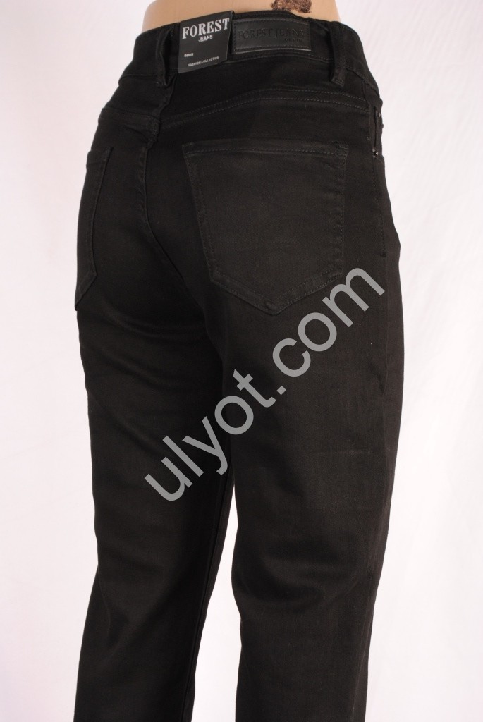 ДЖИНСИ FOREST JEANS (25-30) ЧОРНИЙ 126