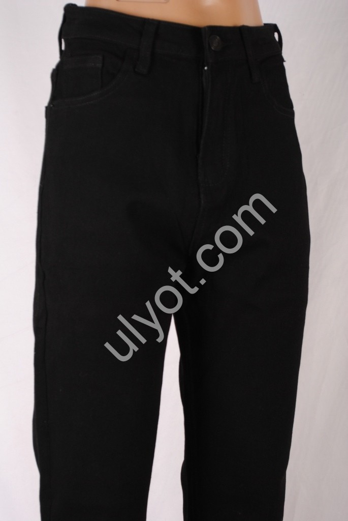 Фото 2 ДЖИНСЫ FOREST JEANS (25-30) ЧЕРНЫЙ 3181