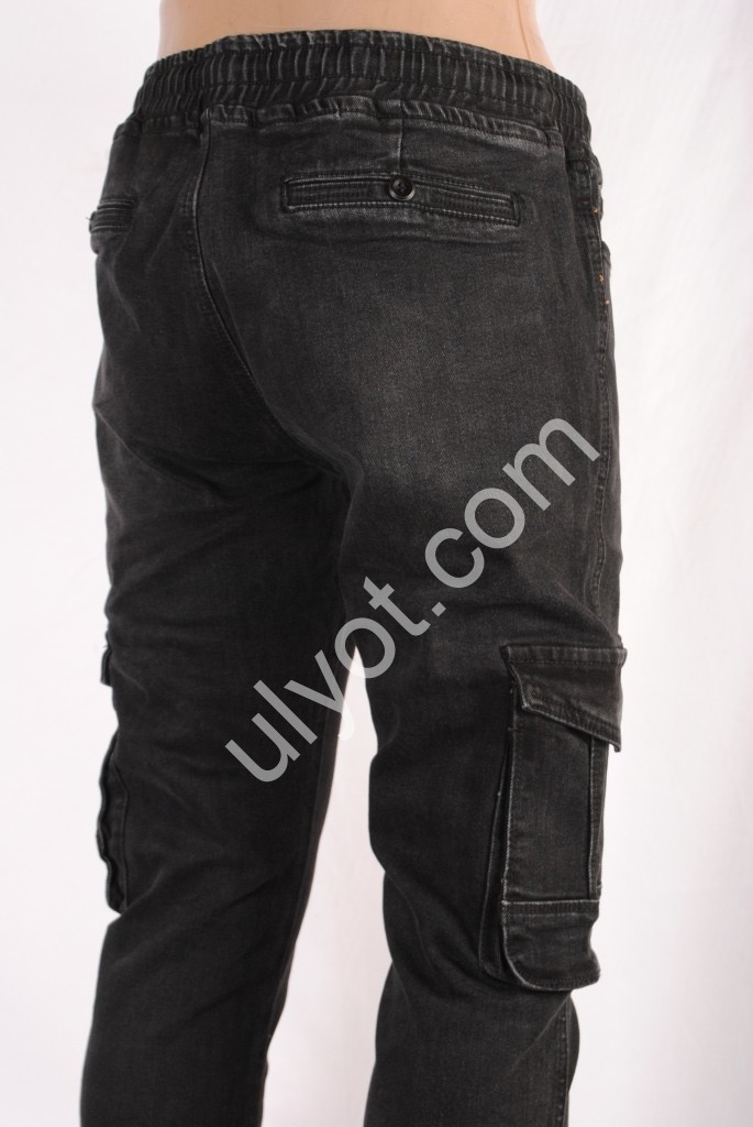 ДЖИНСЫ LONGWES (29-38) ГРАФИТ 8913