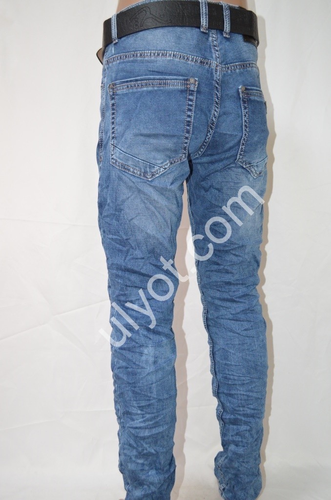 Фото 3 ДЖИНСИ RESALSA (30-38) СИНІЙ 8136