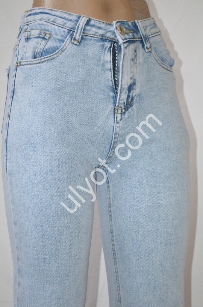 Фото 2 ДЖИНСИ FOREST JEANS (22-27) СВ.ГОЛУБИЙ 3527