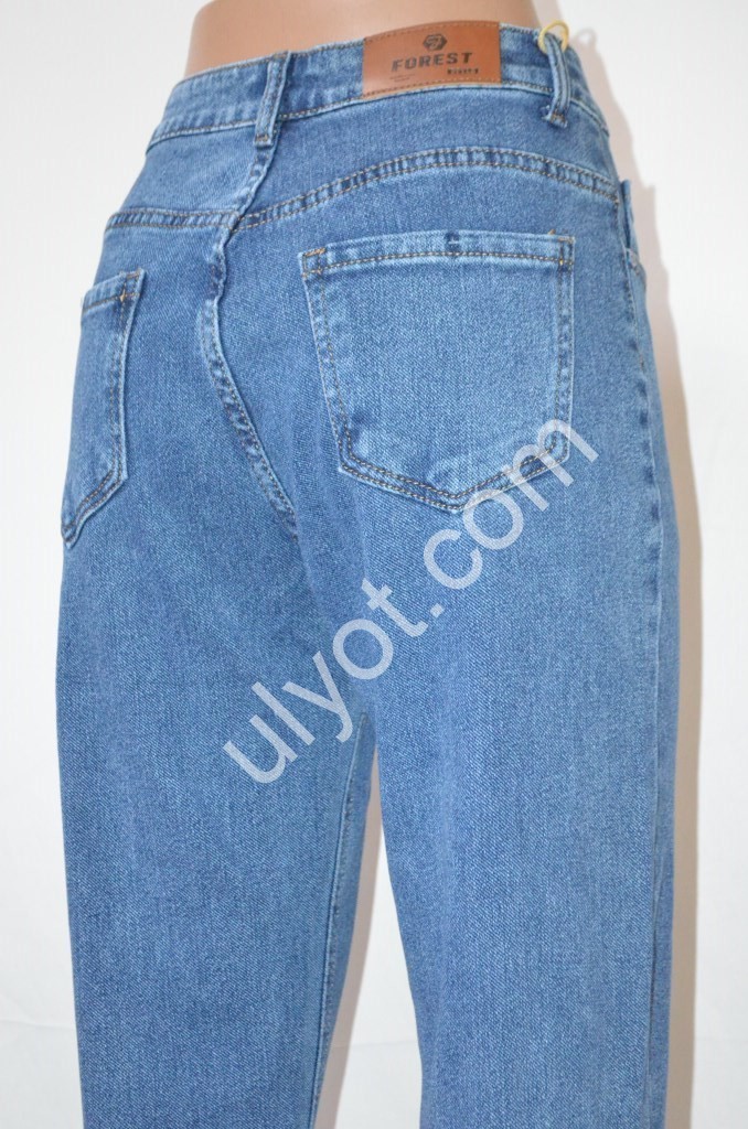 ДЖИНСЫ FOREST JEANS (25-30) СИНИЙ 3607