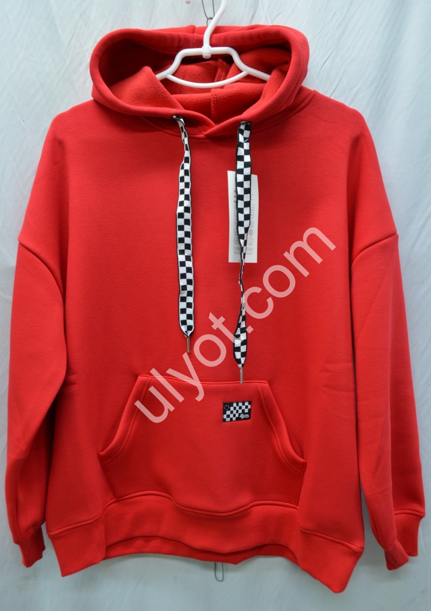 ХУДІ JJF (ONE SIZE 48-52) ЧЕРВОНИЙ МІКРОМУХ 271912