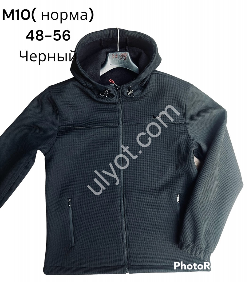 ВЕТРОВКА N02 (48-56) ЧЕРНЫЙ M10