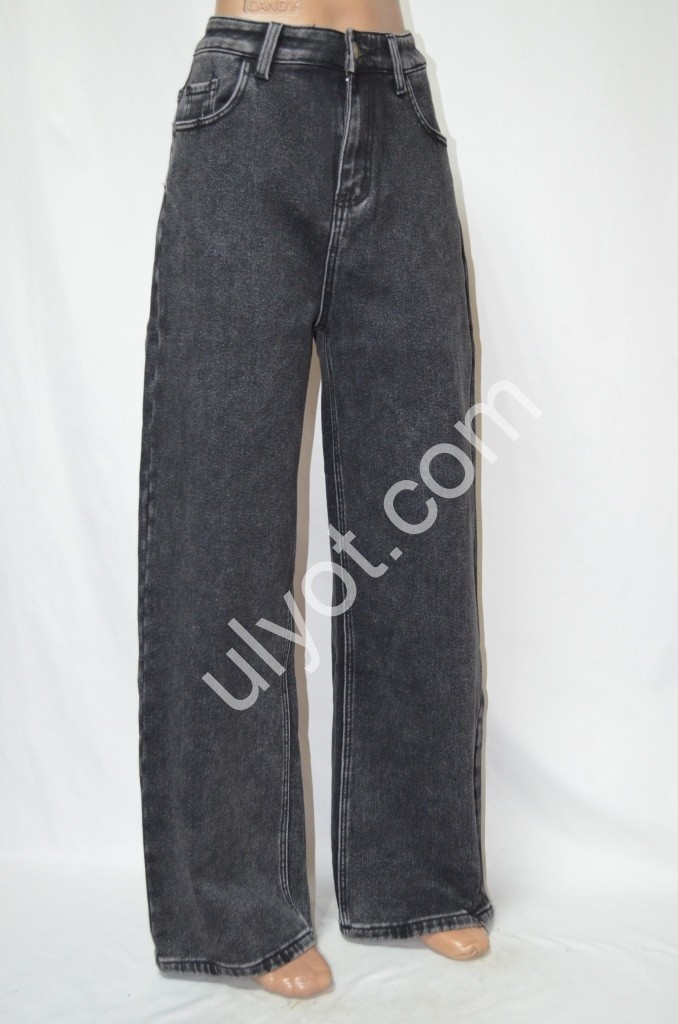 ДЖИНСИ FOREST JEANS (25-30) ГРАФІТ ФЛІС 3690