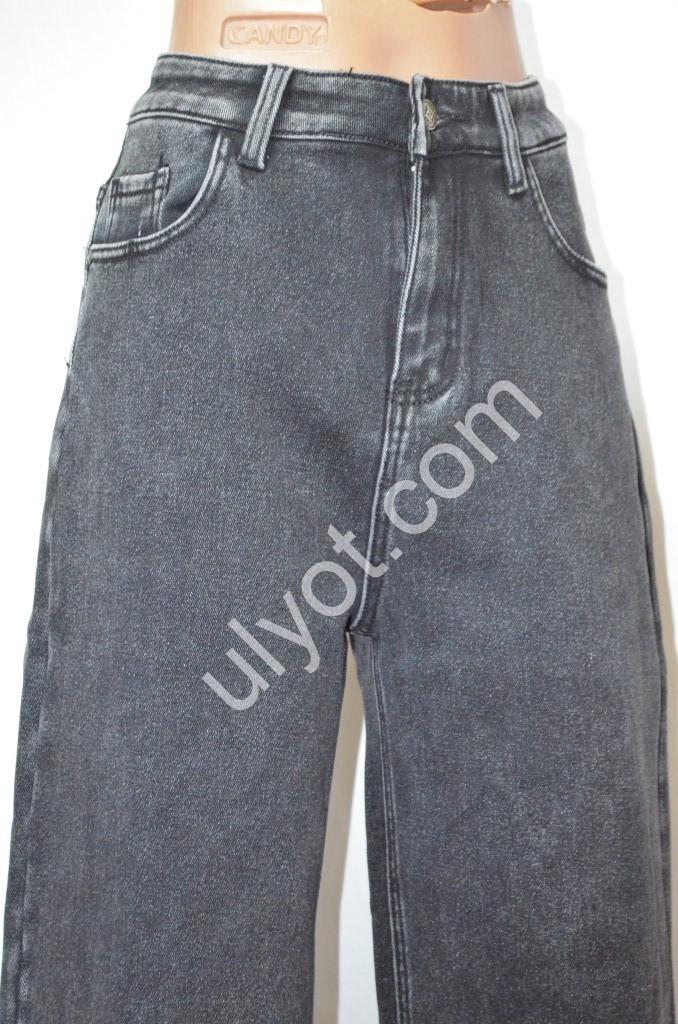 Фото 2 ДЖИНСИ FOREST JEANS (25-30) ГРАФІТ ФЛІС 3690