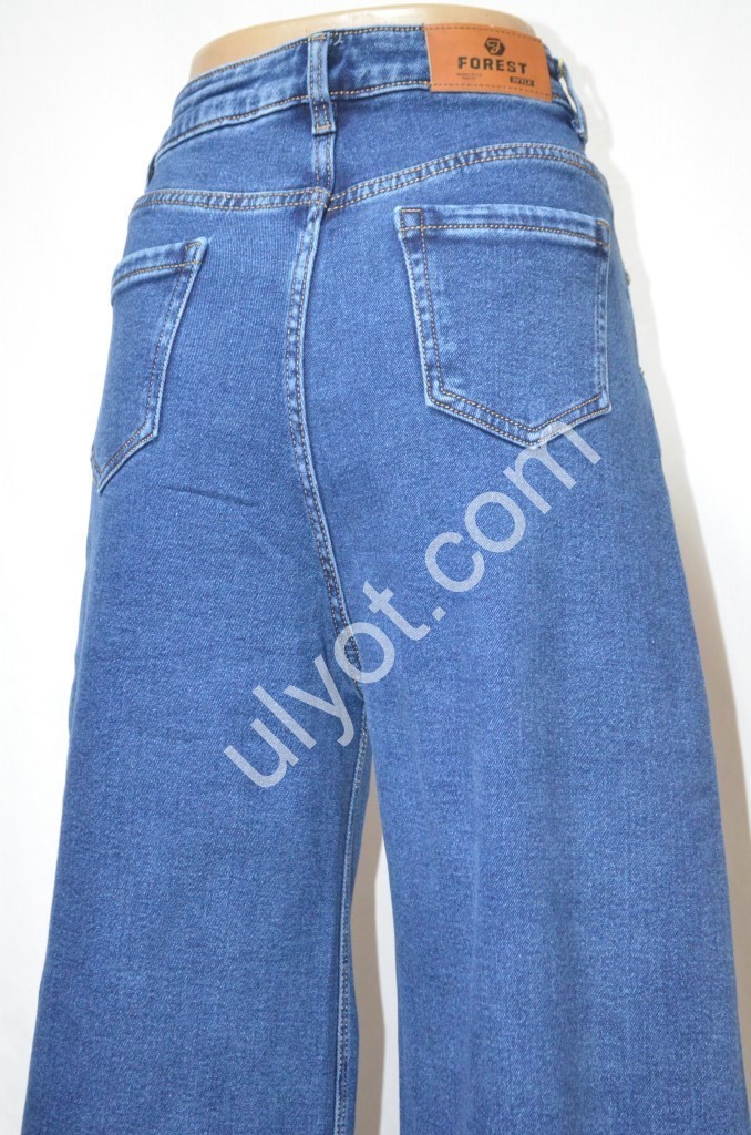 ДЖИНСИ FOREST JEANS (25-30) Т.СИНІЙ БАЙКА 3725