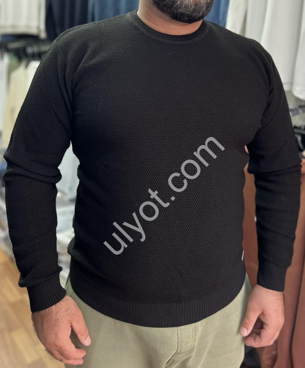 СВІТЕР NAVAS (3XL-5XL) Т.СИНІЙ 95530-30